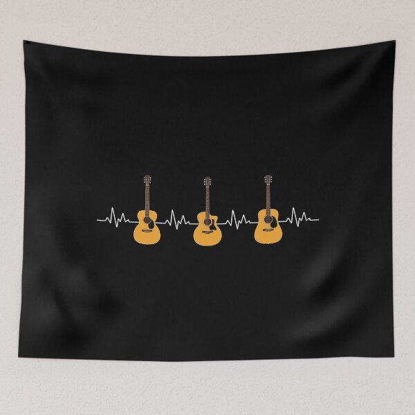 Item preview, Heartbeat Natural Acoustic Guitars designed and sold by nightsworthy.
