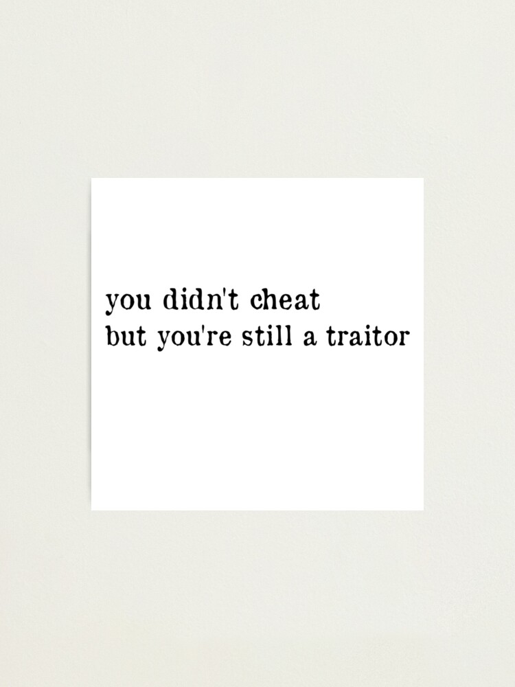 Traitor lyrics olivia rodrigo