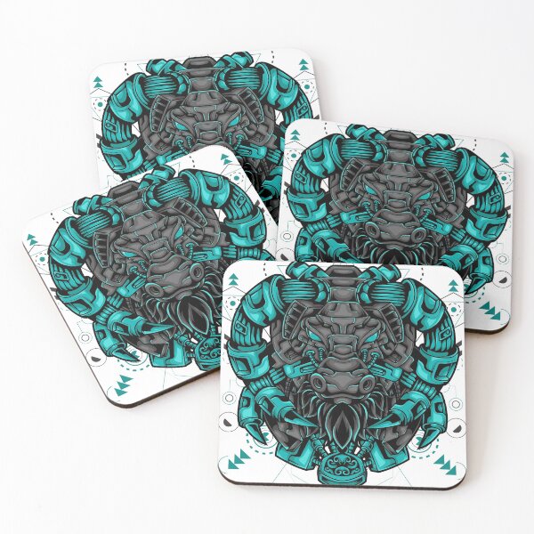 Item preview, Bull Robot designed and sold by STICKERSAUCE.