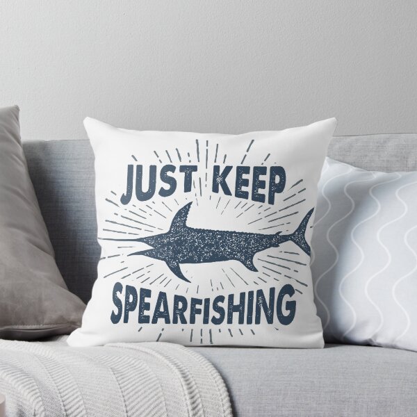 Item preview, Just Keep Spearfishing designed and sold by cotros.