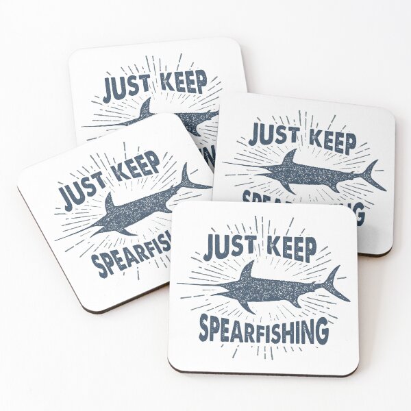 Item preview, Just Keep Spearfishing designed and sold by cotros.
