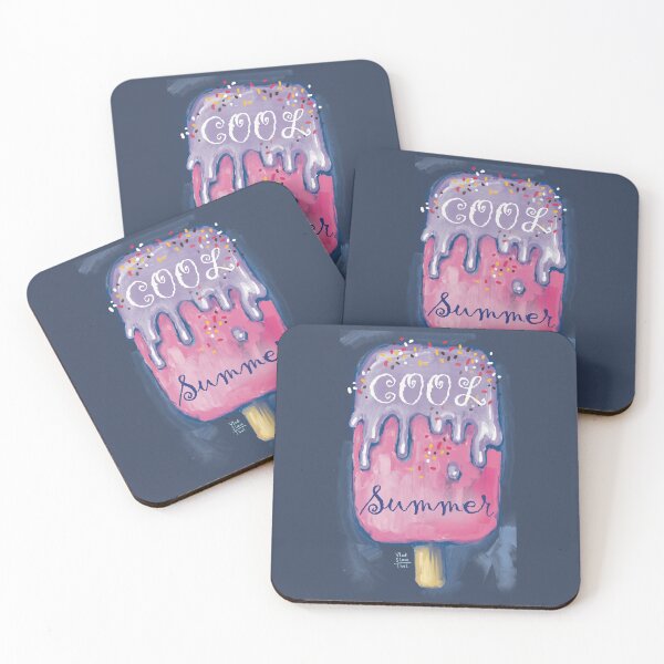 Item preview, Sweet cold colourful  ice cream. Hot summer time. designed and sold by RukkiZukkiArt.