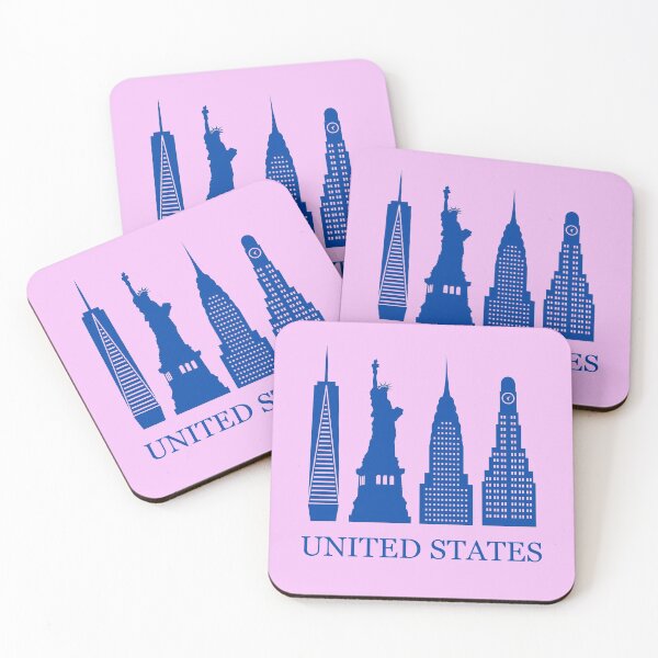 Item preview, United States landmarks designed and sold by Travellerz.