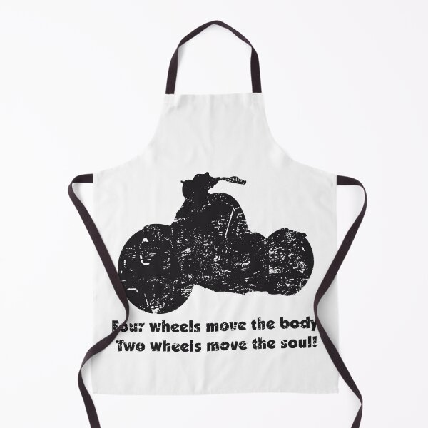 Item preview, Cool two wheels move the soul biker saying designed and sold by 2CV-Oldtimers.