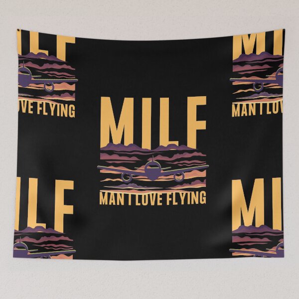 Item preview, MILF Man I Love Flying | Aeroplane | Airplane | Plane | Pilot designed and sold by itsokaybyme.