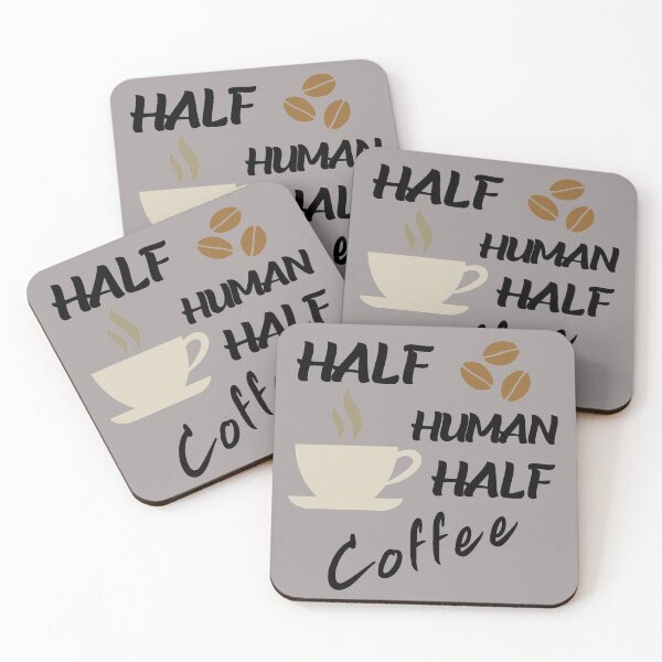 Item preview, Half Human Half Coffee designed and sold by wijit.