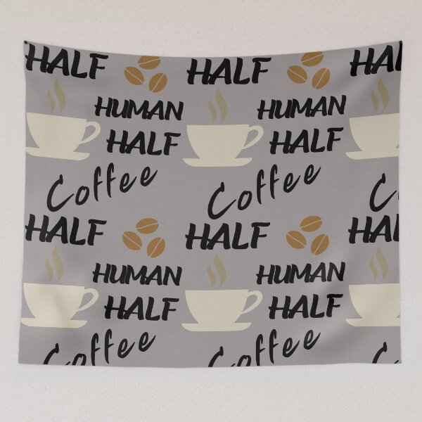 Item preview, Half Human Half Coffee designed and sold by wijit.
