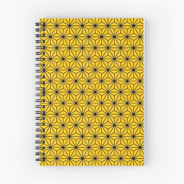 Item preview, Himawari-iro Sunflower Yellow Asanoha - Japanese Traditional Pattern designed and sold by KinitaDesign.