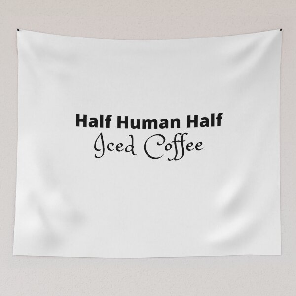 Item preview, Half Human Half Iced Coffee designed and sold by Zenith-capitis.