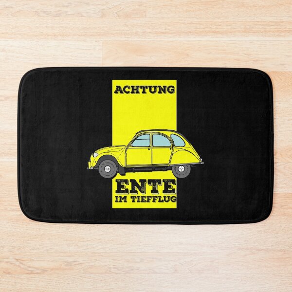 Item preview, Funny attention, duck in the low flight saying designed and sold by 2CV-Oldtimers.