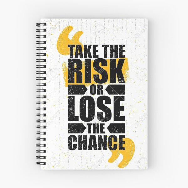 Item preview, Take The Risk Or Lose The Chance designed and sold by alim0355.
