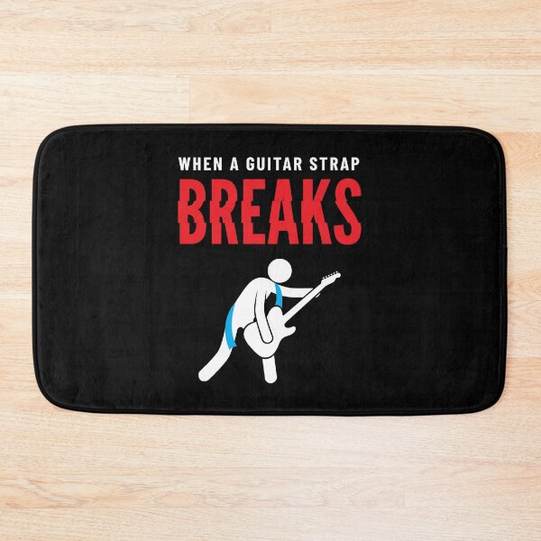 Item preview, When A Guitar Strap Breaks Dark Theme designed and sold by nightsworthy.