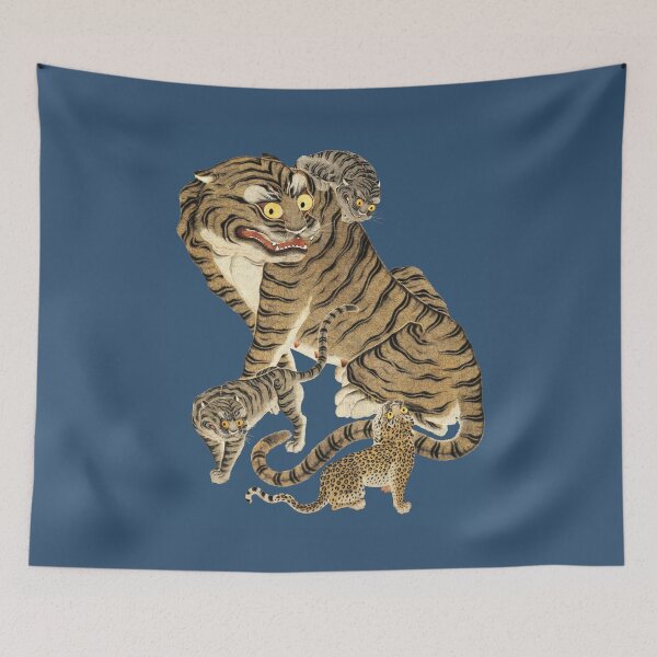 Item preview, Korean Tiger Family designed and sold by TinyPaperFarm.
