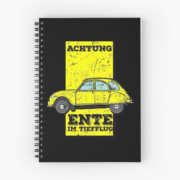 Item preview, Funny grunge warning, duck flying low saying designed and sold by 2CV-Oldtimers.