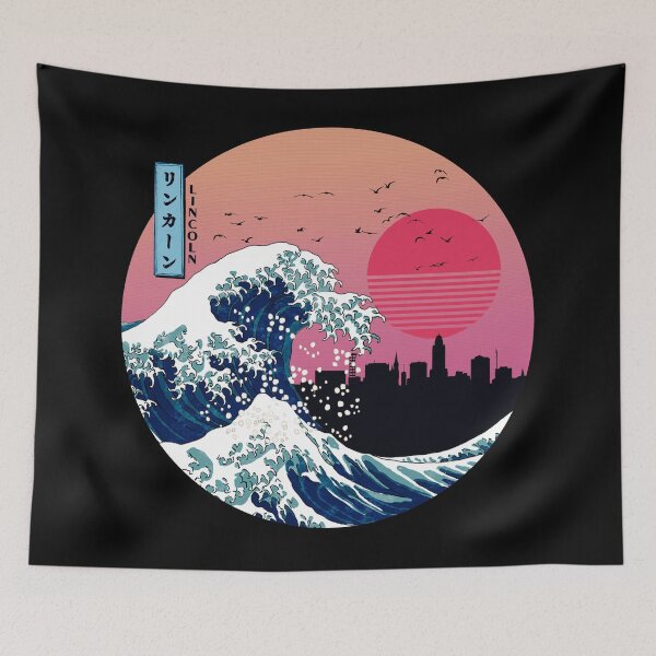 Item preview, Lincoln Kanagawa Wave Retro designed and sold by DFerraz.