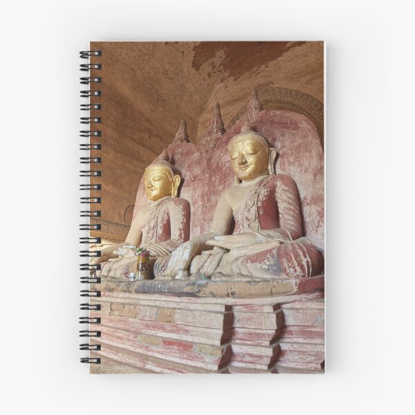 Item preview, Twin Buddha Statues in Bagan, Myanmar designed and sold by Sailingstone Travel.