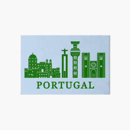 Artikel-Vorschau von Sehenswürdigkeiten in Portugal, designt und verkauft von Travellerz.