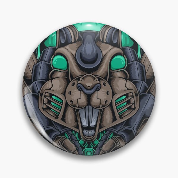 Item preview, Squirrel Gunman Mutant designed and sold by STICKERSAUCE.