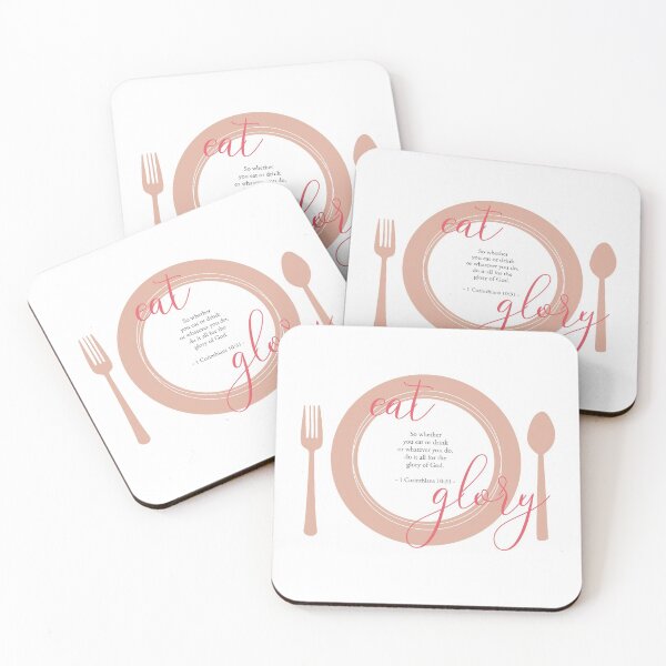 Item preview, 1 Corinthians 10:31 whether you eat or drink  or whatever you do, do it all for the  glory of God. bible, gospel, message, Christian designed and sold by challengecafe.