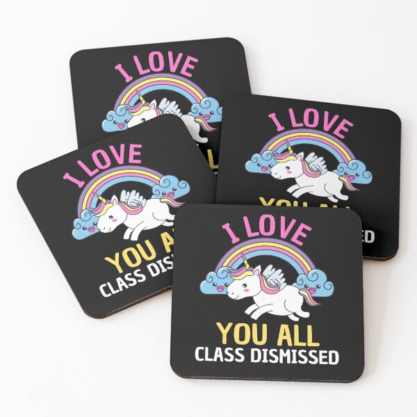 Item preview, I Love You All Class Dismissed Last Day Of School Teacher designed and sold by TM-Multidesign.