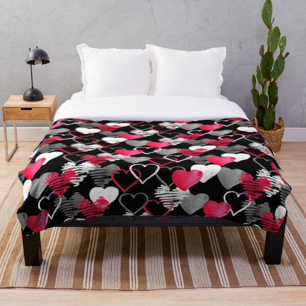 Item preview, Beautiful pattern with hearts designed and sold by Fishik.