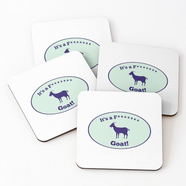 Item preview, It’s a Fucking Goat CENSORED designed and sold by giftsforGCs.