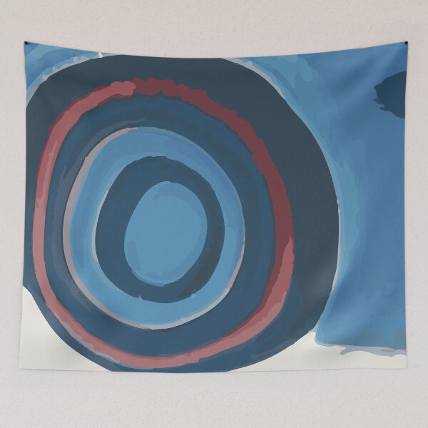 Item preview, The focus point modern abstract art designed and sold by SatyaBramha.