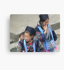 Hmong Nosepick Canvas Print