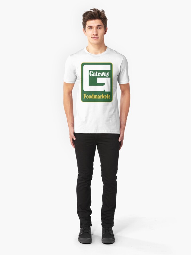 Alternate view of NDVH Gateway Foodmarkets Slim Fit T-Shirt