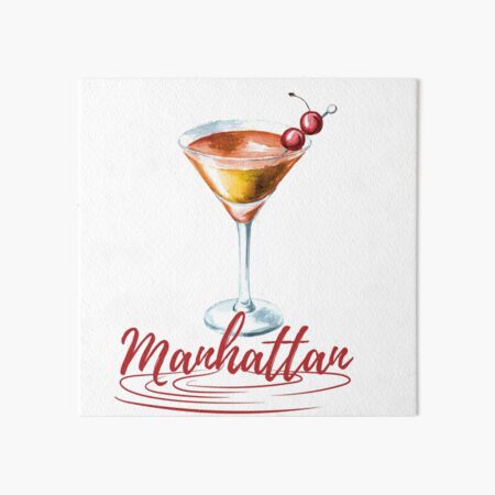 Artikel-Vorschau von Manhattan-Cocktail, designt und verkauft von Red-ElYoubi.