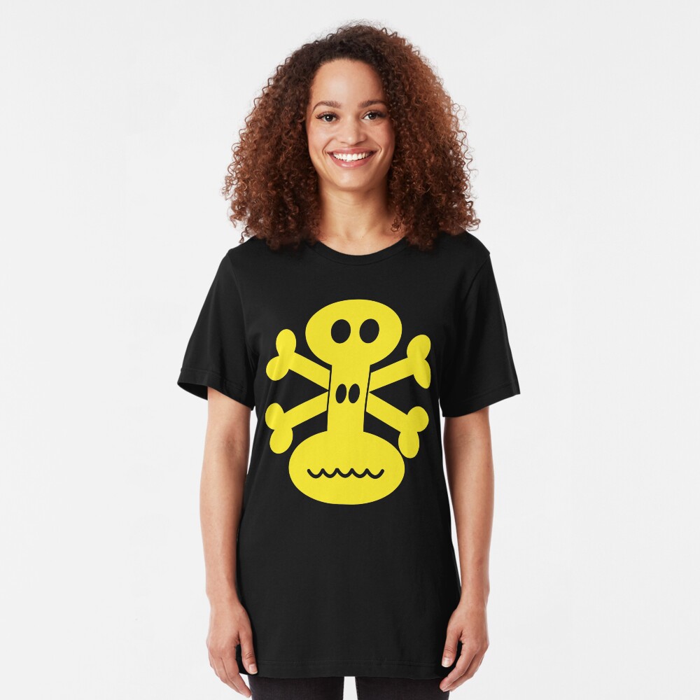 NDVH Skull and Crossbones Slim Fit T-Shirt