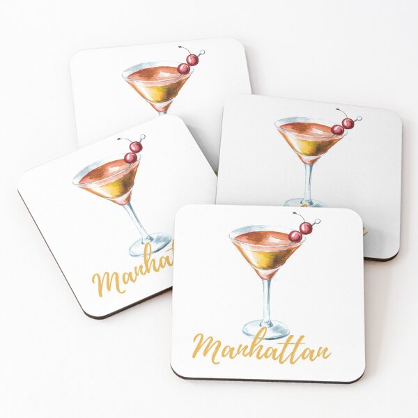 Item preview, Manhattan Cocktail - Call Me Old Fashioned Cocktail designed and sold by Red-ElYoubi.
