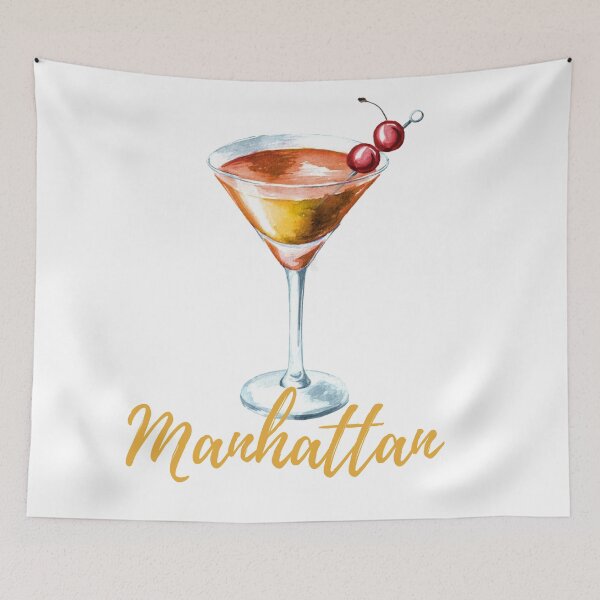 Artikelvorschau, Manhattan Cocktail - Nenn mich altmodischer Cocktail entworfen und verkauft von Red-ElYoubi.