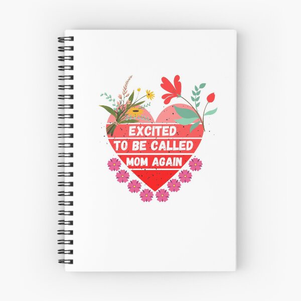 Item preview, Excited To Be Called Mom Again designed and sold by AMINE  ★★★★★.
