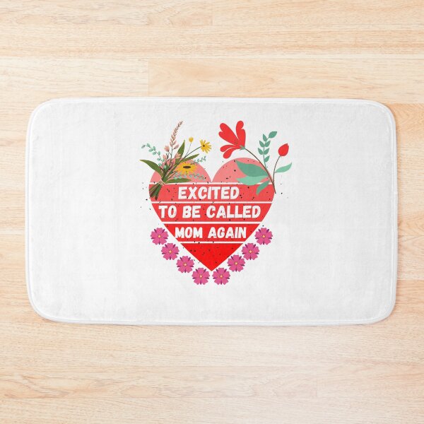Item preview, Excited To Be Called Mom Again designed and sold by AMINE  ★★★★★.