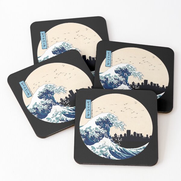 Item preview, Pittsburgh Kanagawa Wave designed and sold by DFerraz.
