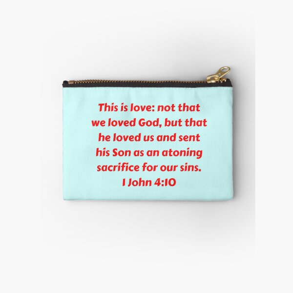 Item preview, Bible Verse 1 John 4:10 designed and sold by Prayingwarrior.