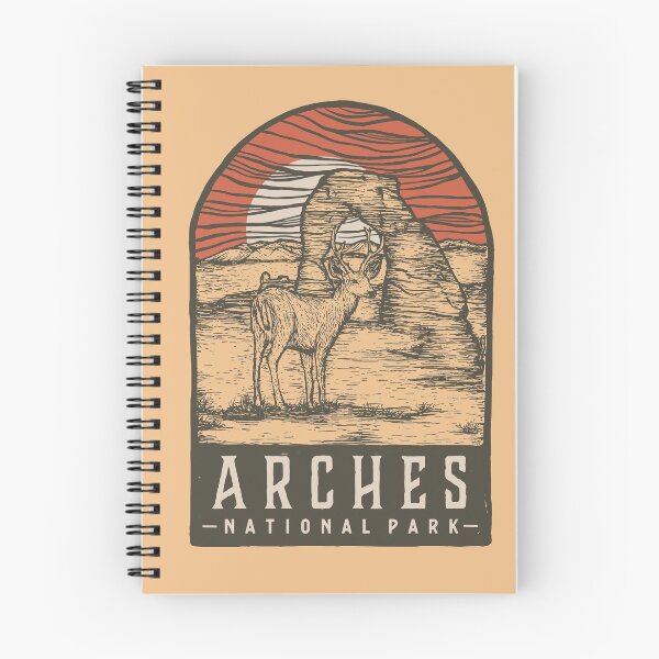 Item preview, Vintage arches national park designed and sold by Awugraph.