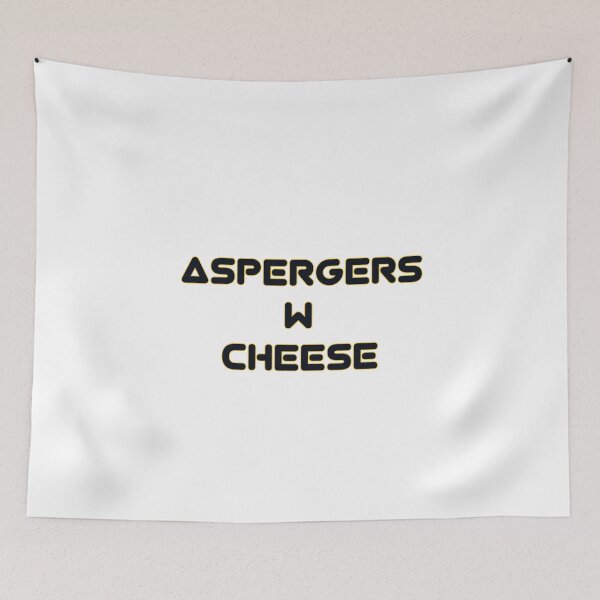 Aperçu de l'œuvre ASPERGERS avec fromage créée et vendue par Shroomijuana.