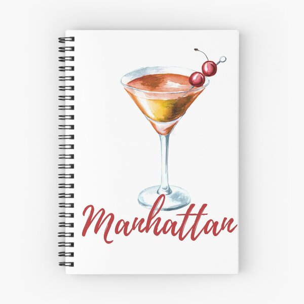 Artikelvorschau, Es ist eine Cocktailzeit -Manhattan Cocktail entworfen und verkauft von Red-ElYoubi.