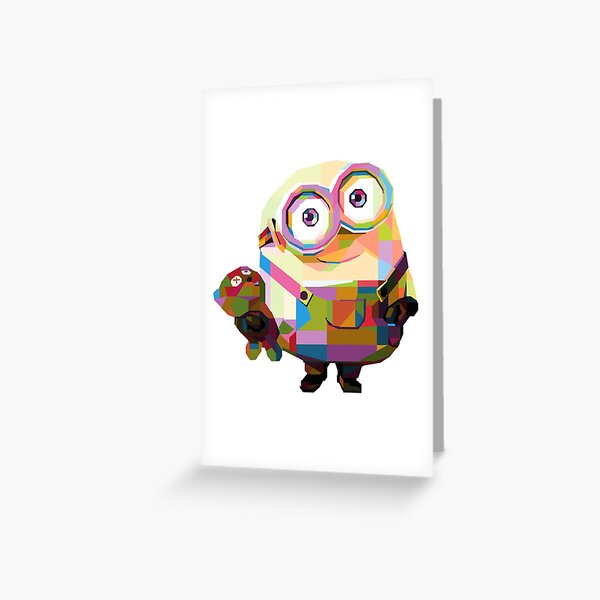 Minion Card Holder Printable - Lovebugs and Postcards