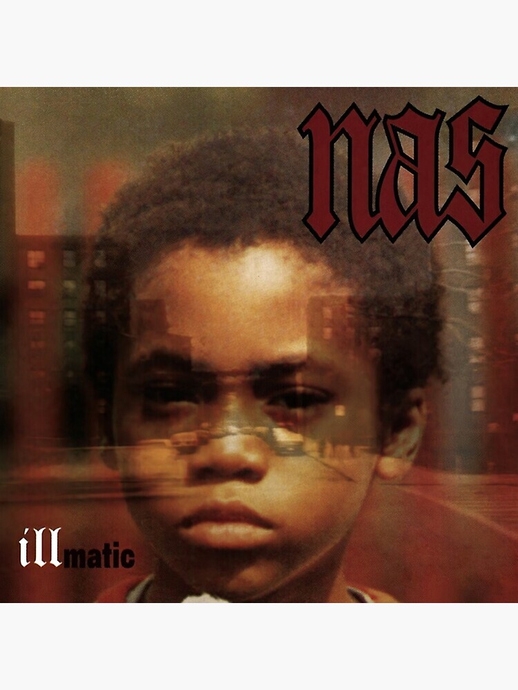 Discover Nas - Illmatic Album cover Premium Matte Vertical Poster