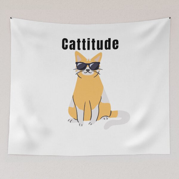 Item preview, Cat Wearing Sunglasses designed and sold by Zenith-capitis.