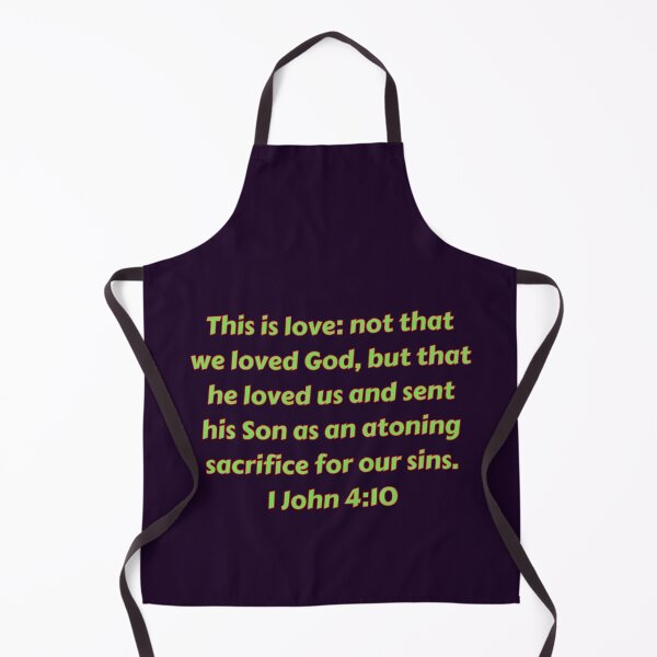 Item preview, Bible Verse 1 John 4:10 designed and sold by Prayingwarrior.