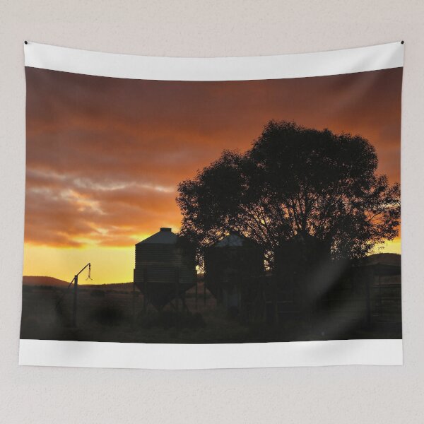Item preview, Silhouettes at sunrise, Outback Australia designed and sold by FranWest.