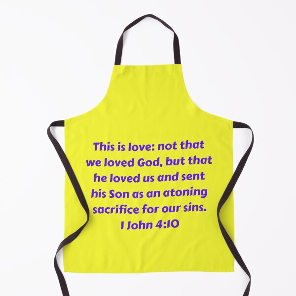 Item preview, Bible Verse 1 John 4:10 designed and sold by Prayingwarrior.