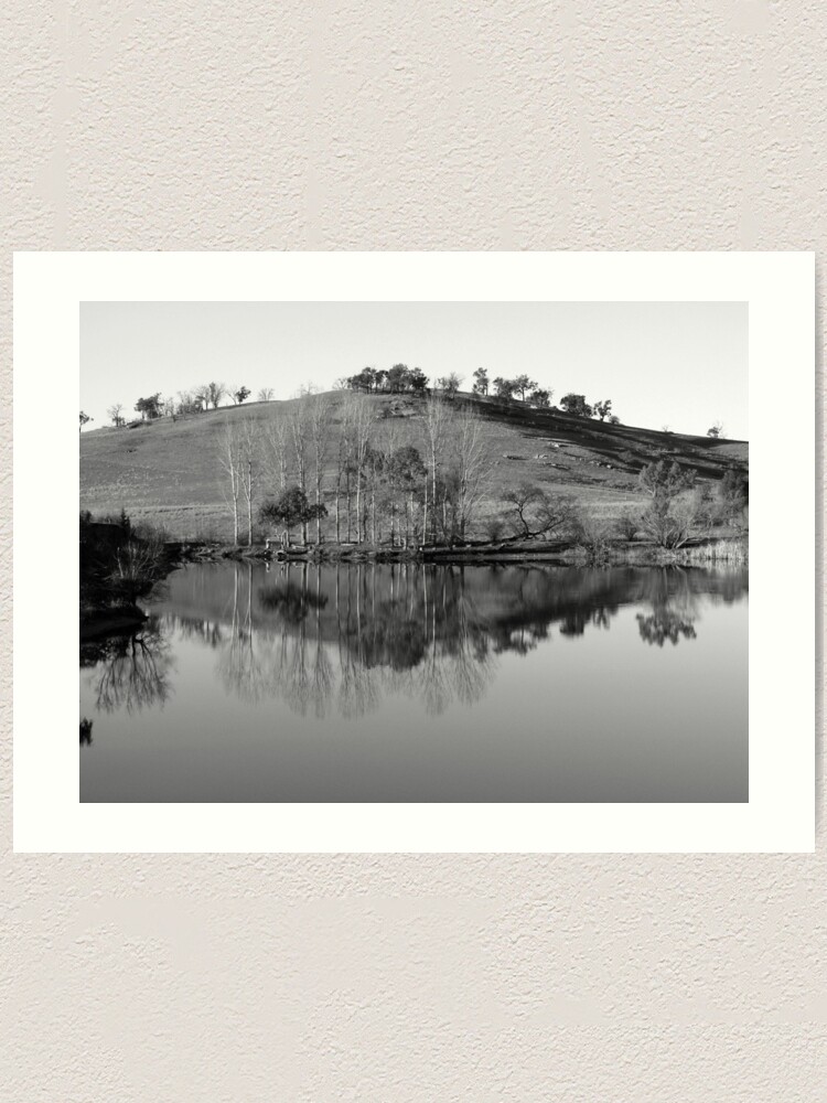 Alternate view of Allan's Flat, Victoria Art Print