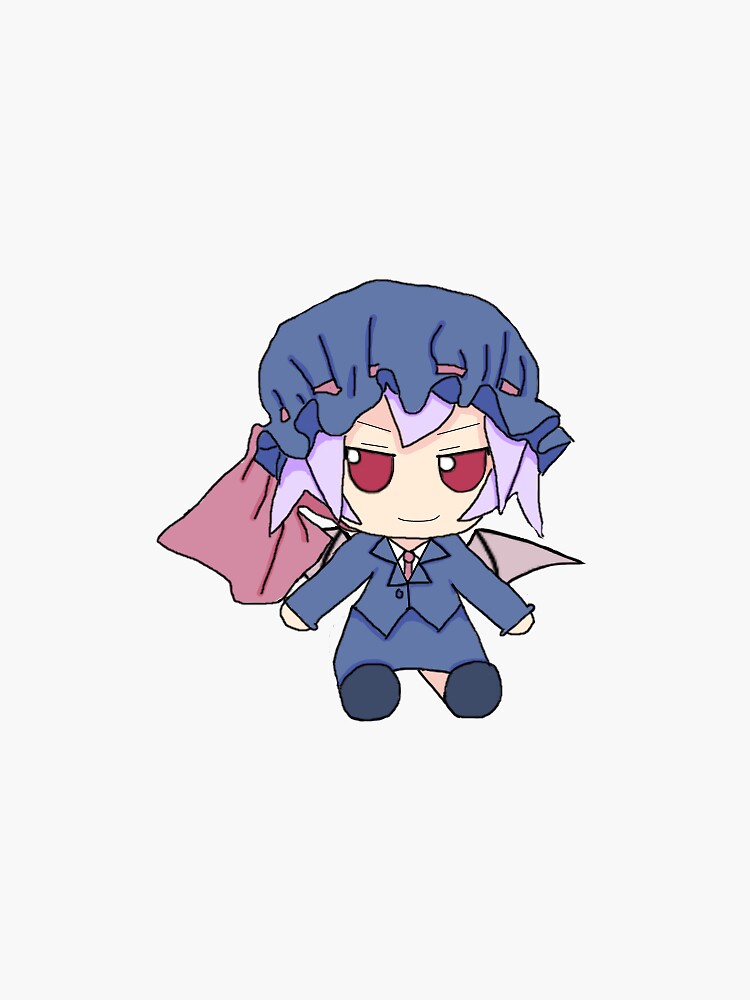 "funky remilia scarlet fumo" Sticker for Sale by scarletfumo | Redbubble