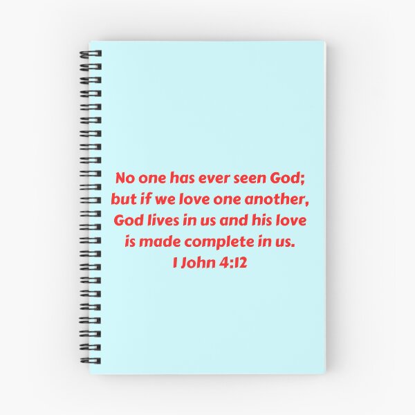 Item preview, Bible Verse 1 John 4:12 designed and sold by Prayingwarrior.
