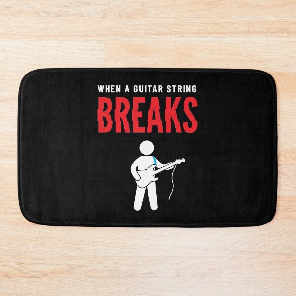 Item preview, When A Guitar String Breaks Dark Theme designed and sold by nightsworthy.